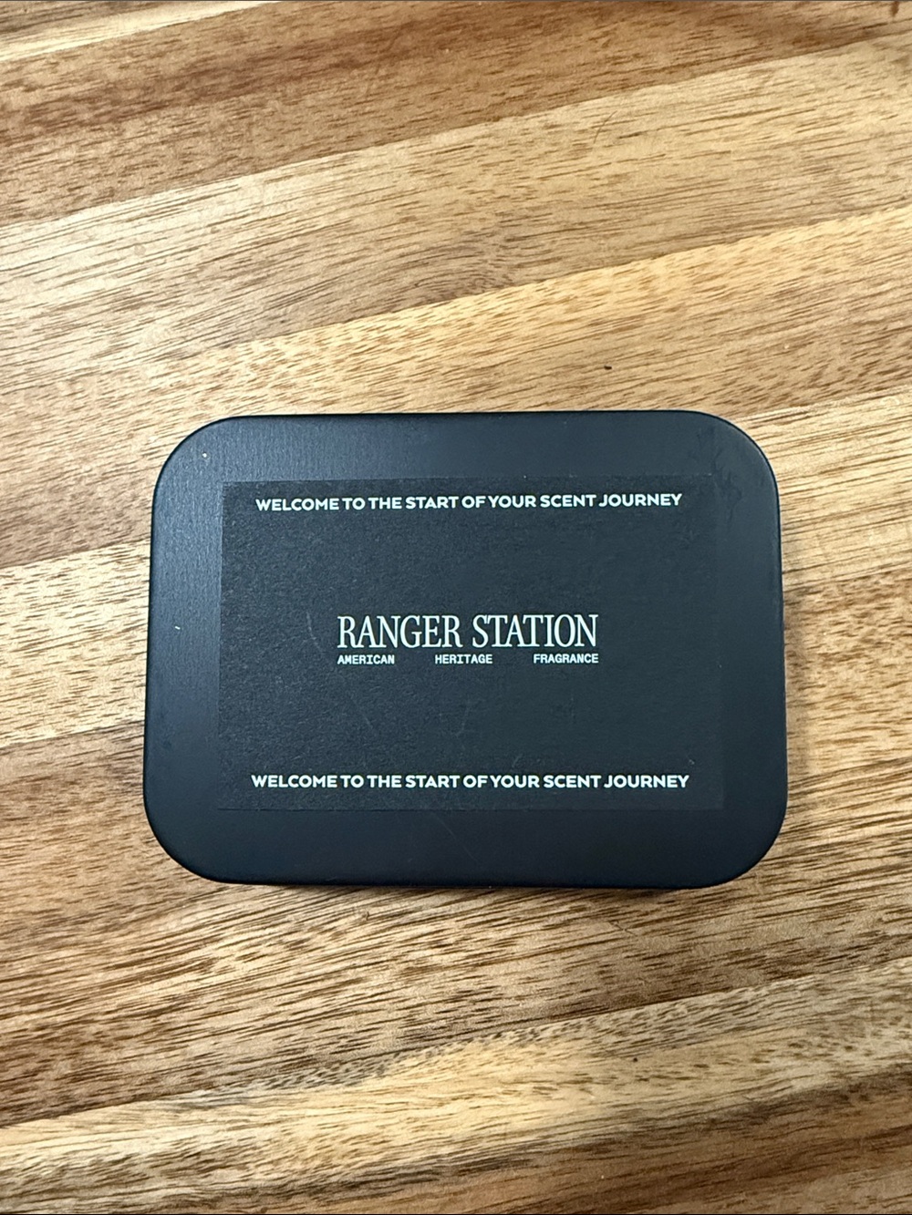 Ranger Station Black Tin Perfume Samples
